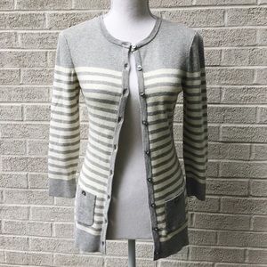 Banana Republic Cardigan Striped Sweater Size XS